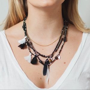 💕Boho Hippie layered necklace